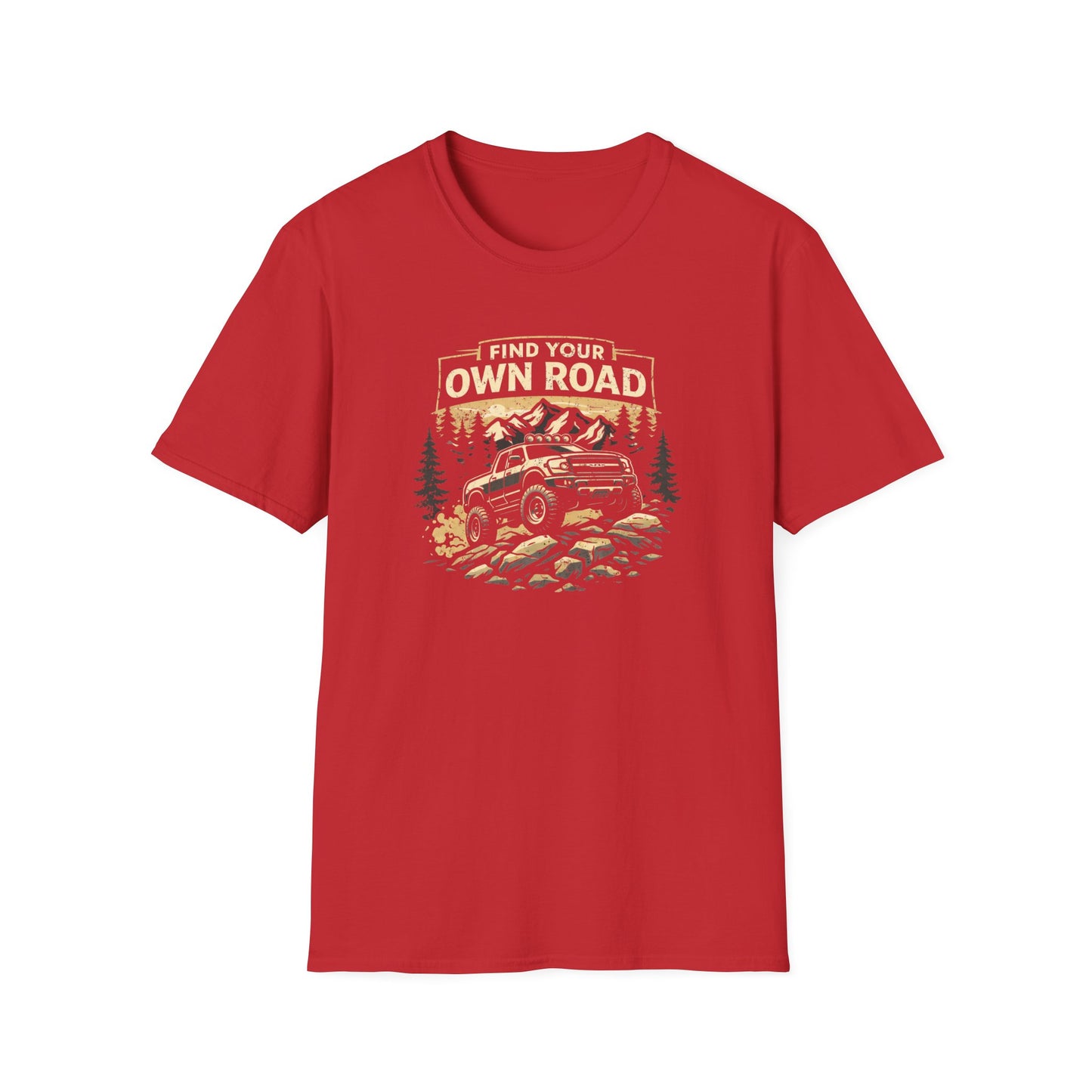 Find Your Own Road Truck T-Shirt