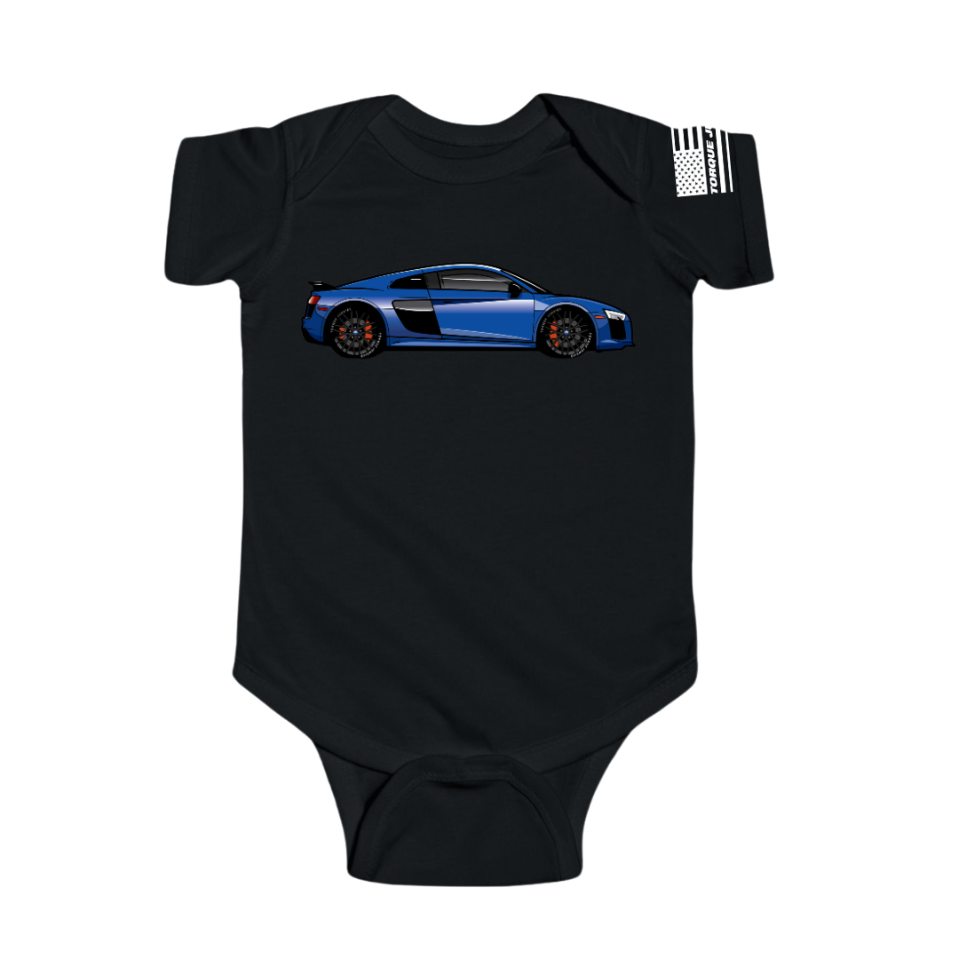 Blue Audi R8 - One-Piece