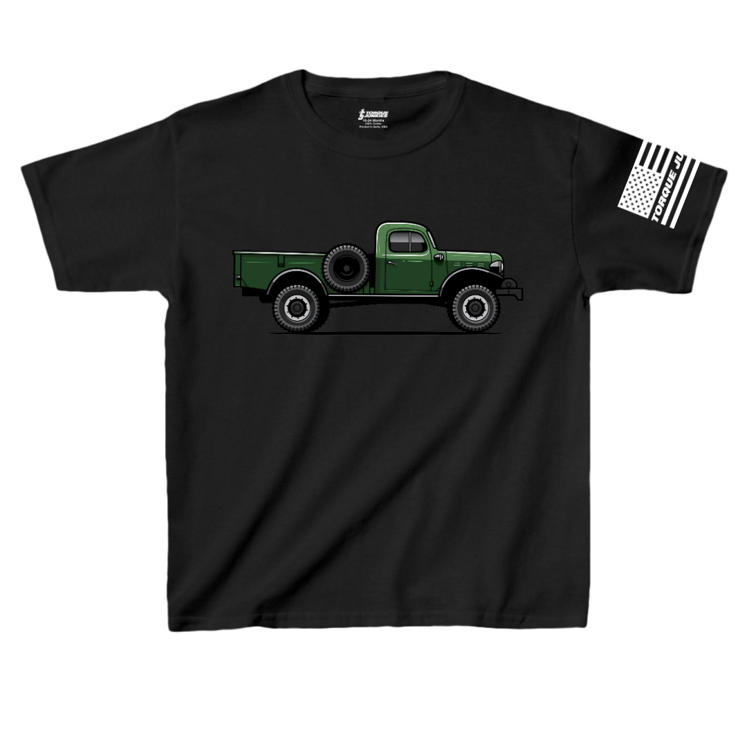 Green Dodge Power Wagon - Kid's T-Shirt