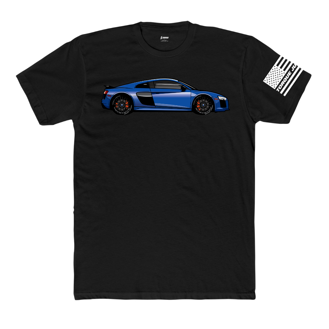 Blue Audi R8 - Premium Tee