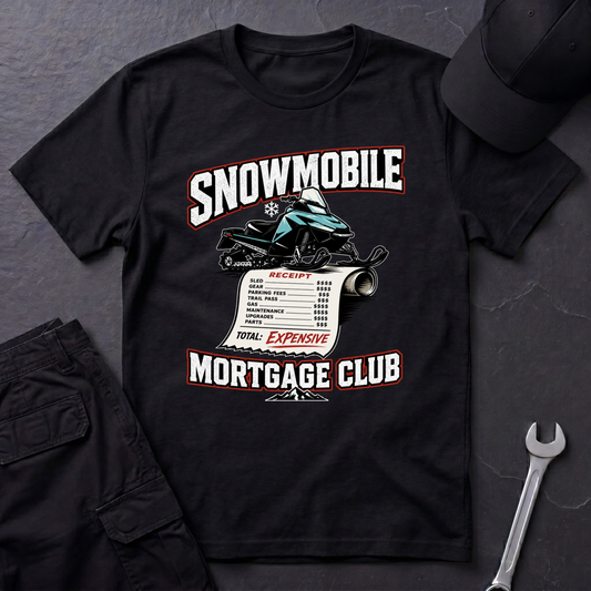Snowmobile Mortgage Club T-Shirt