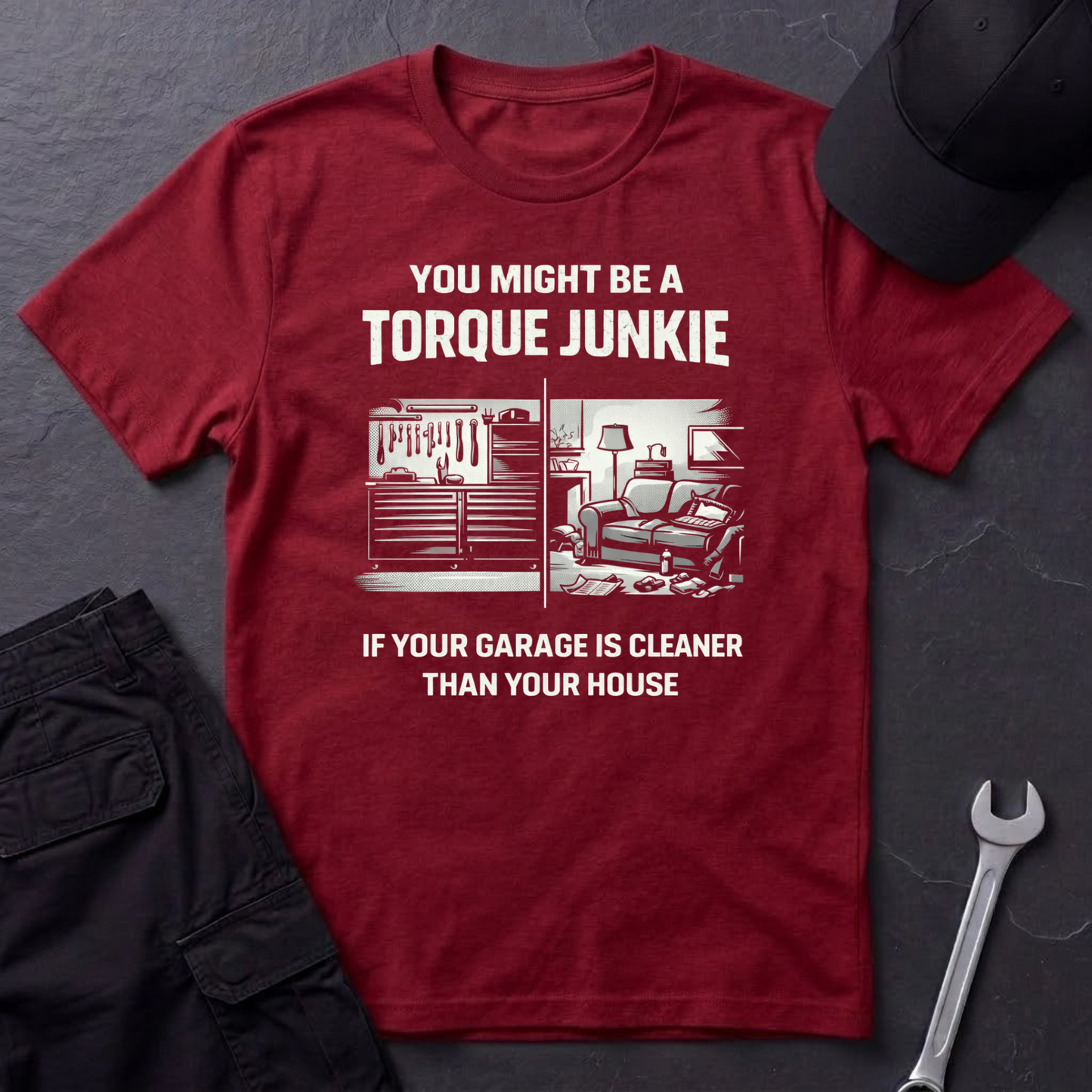 Garage Is Cleaner Than House T-Shirt