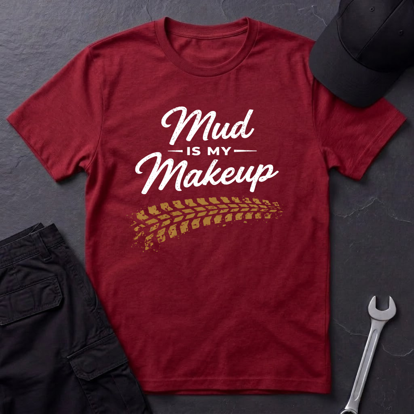 Mud Is My Makeup Tread T-Shirt