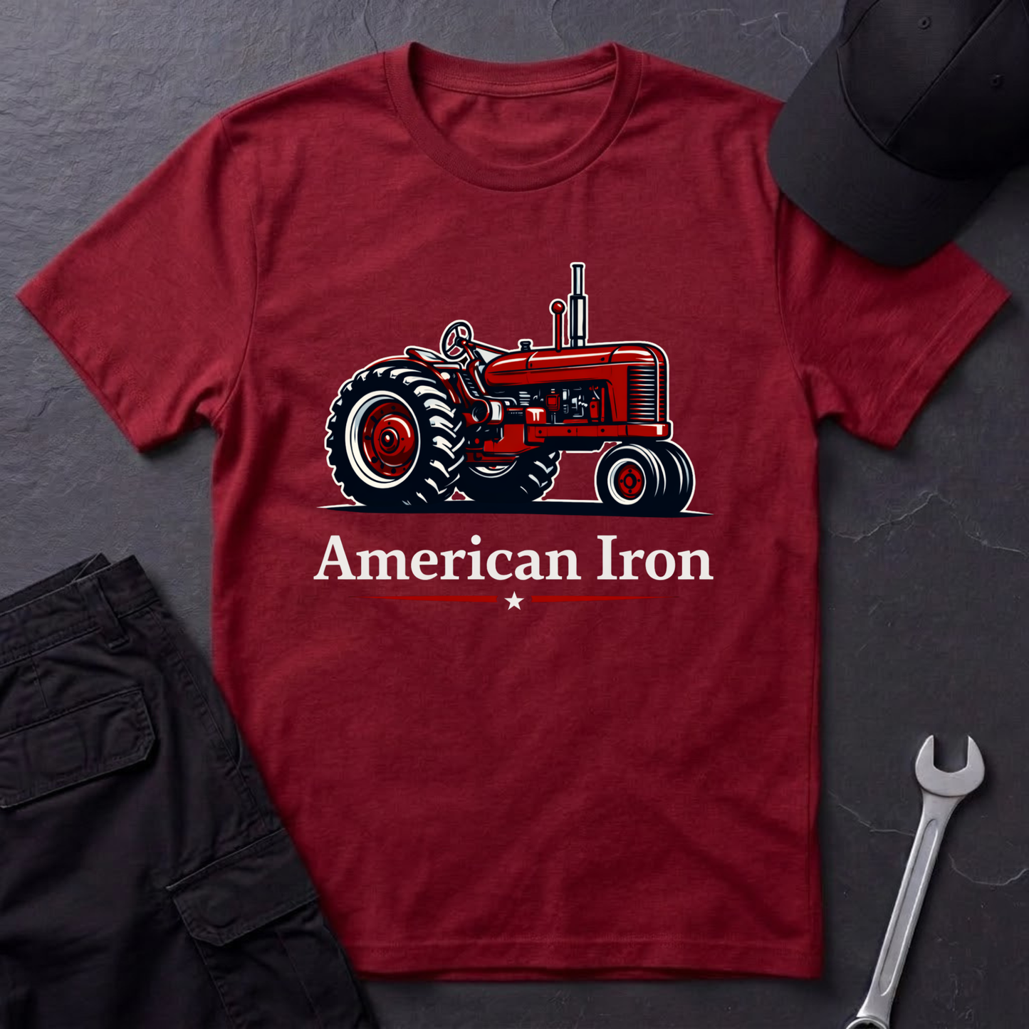 American Iron Tractor T-Shirt