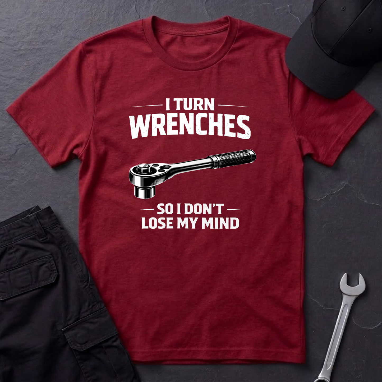 I Turn Wrenches T-Shirt