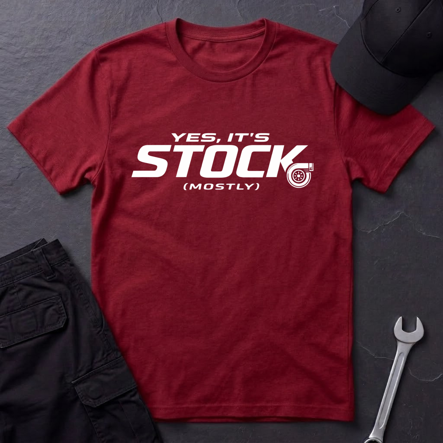 Yes, It's Stock, Mostly T-Shirt