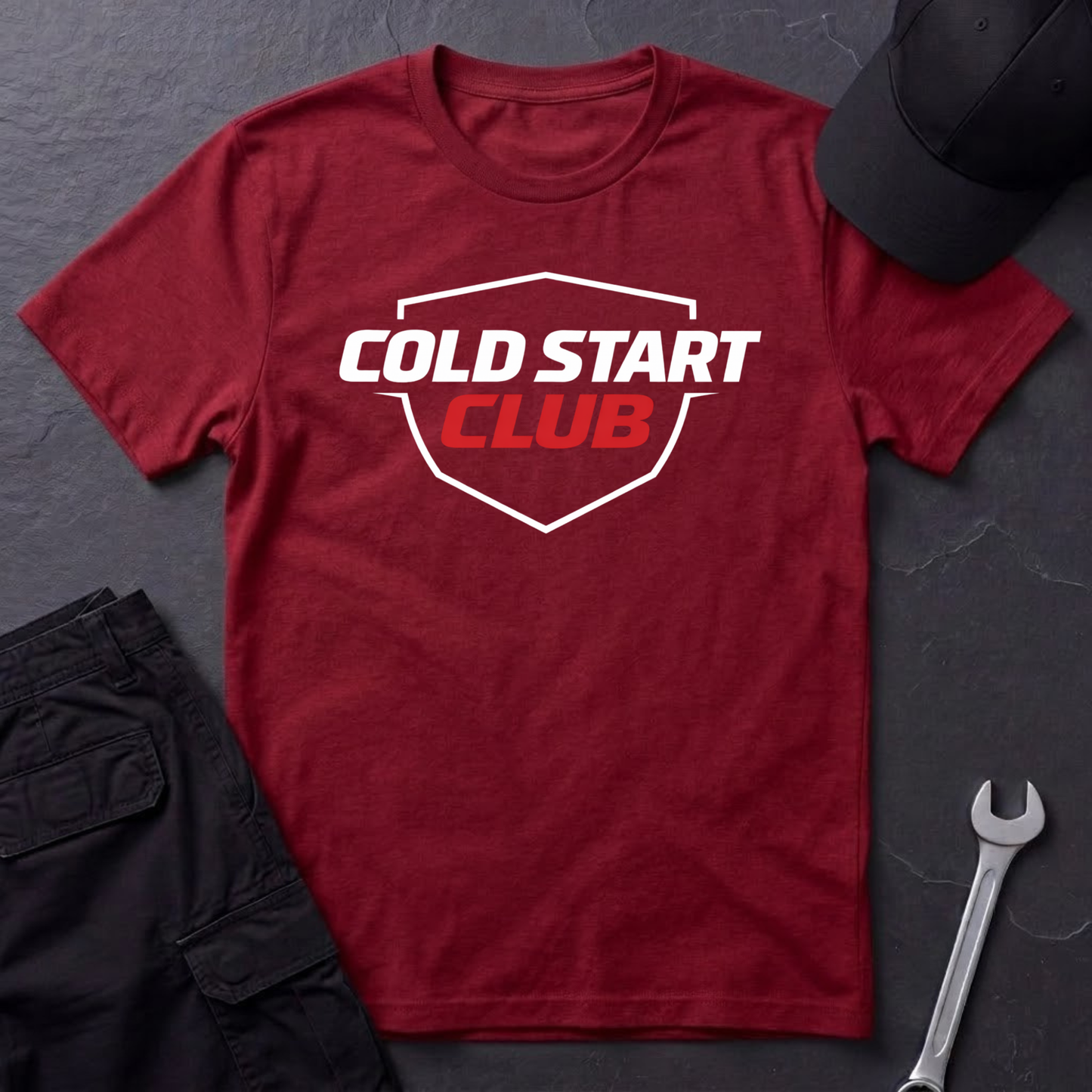 Cold Start Club badge T-Shirt