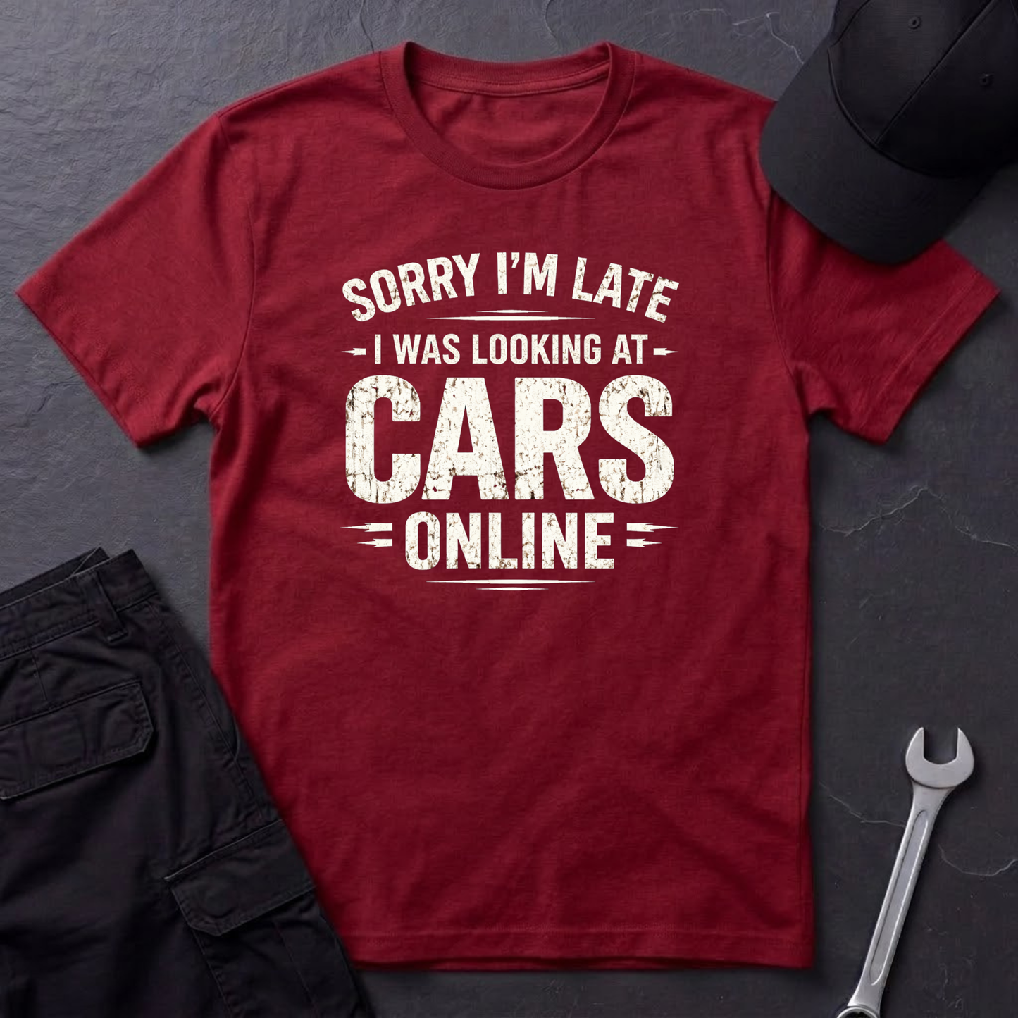 Looking at Cars Online detail T-Shirt