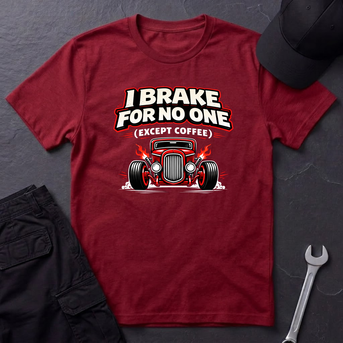 I Brake For No One Except Coffee T-Shirt