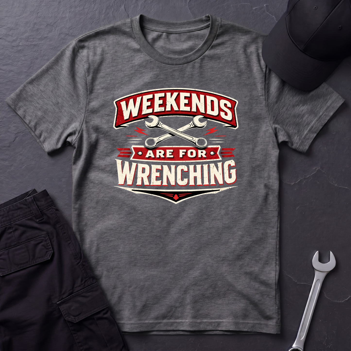 Weekends Are For Wrenching T-Shirt