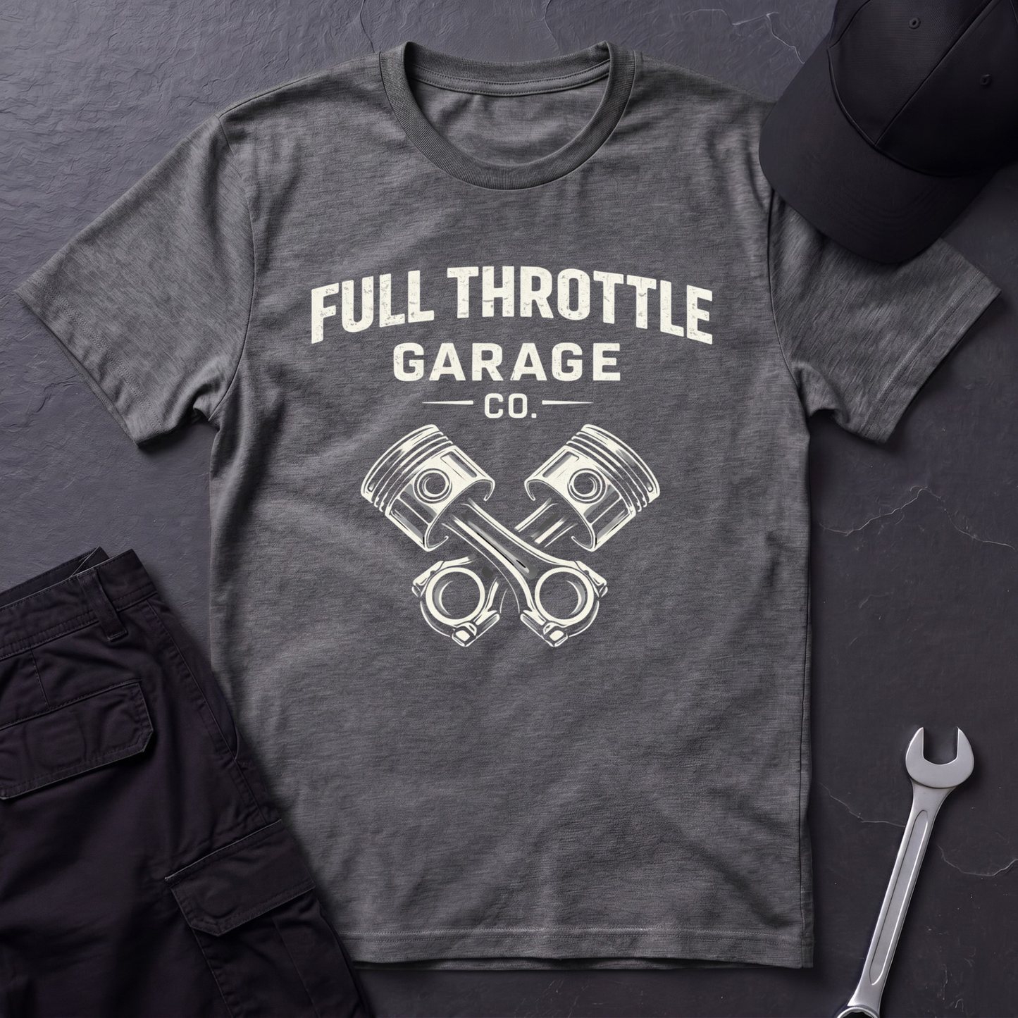 Full Throttle Garage T-Shirt