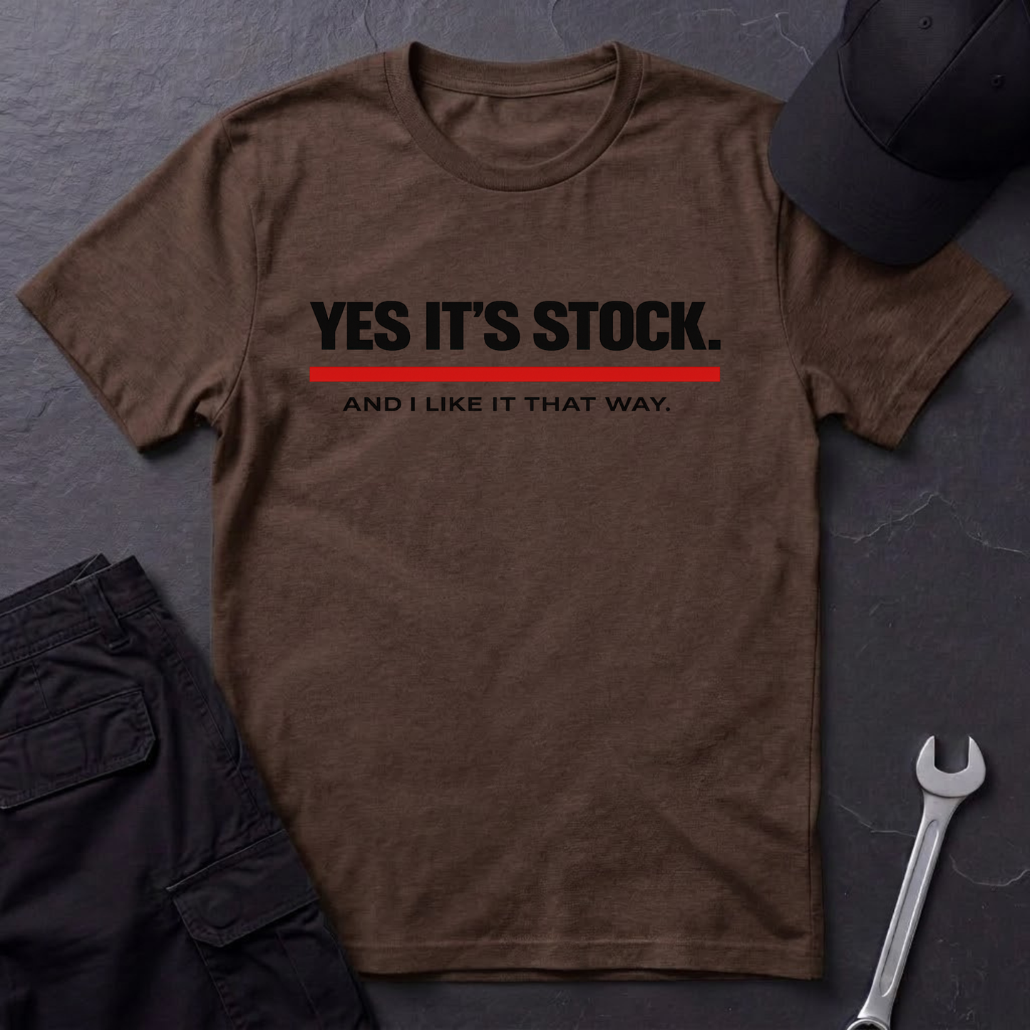 Yes It's Stock T-Shirt