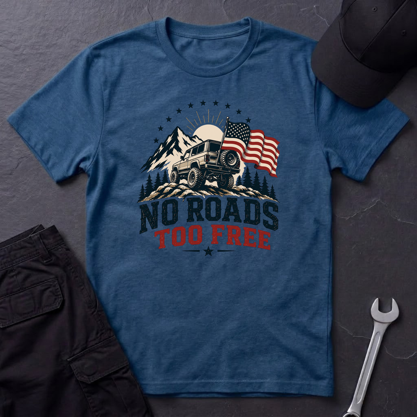 No Roads Too Free T-Shirt