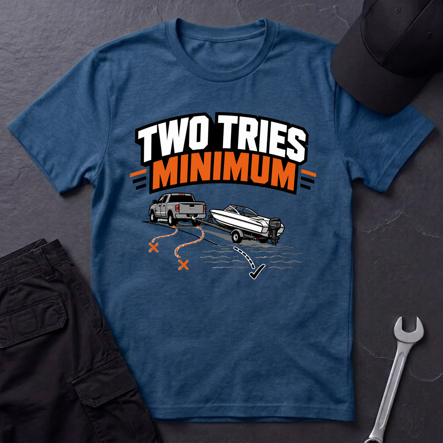 Two Tries Minimum T-Shirt