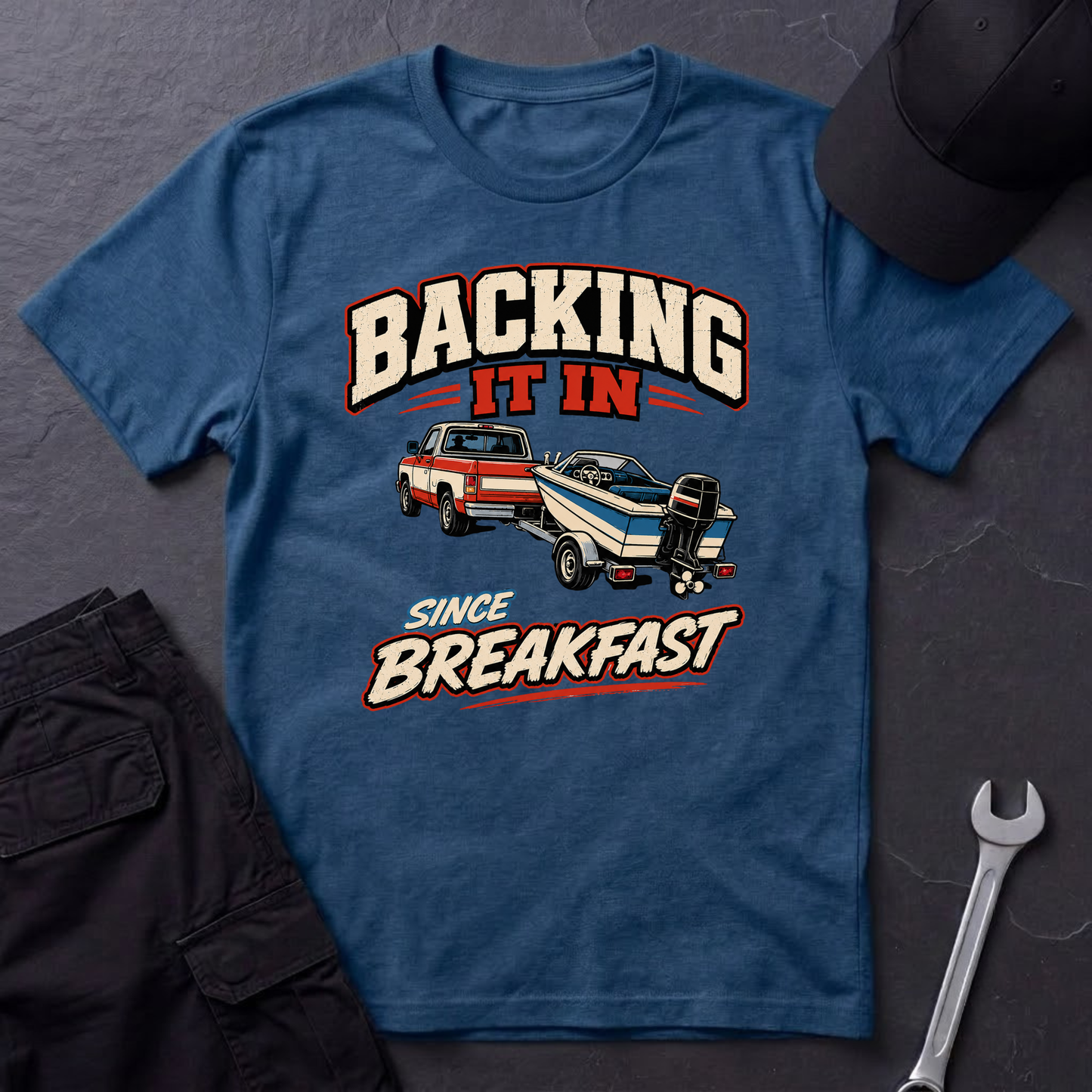 Backing Since Breakfast T-Shirt