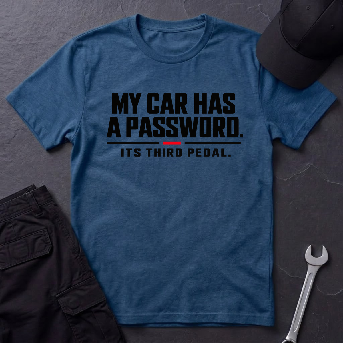Car Has Password T-Shirt