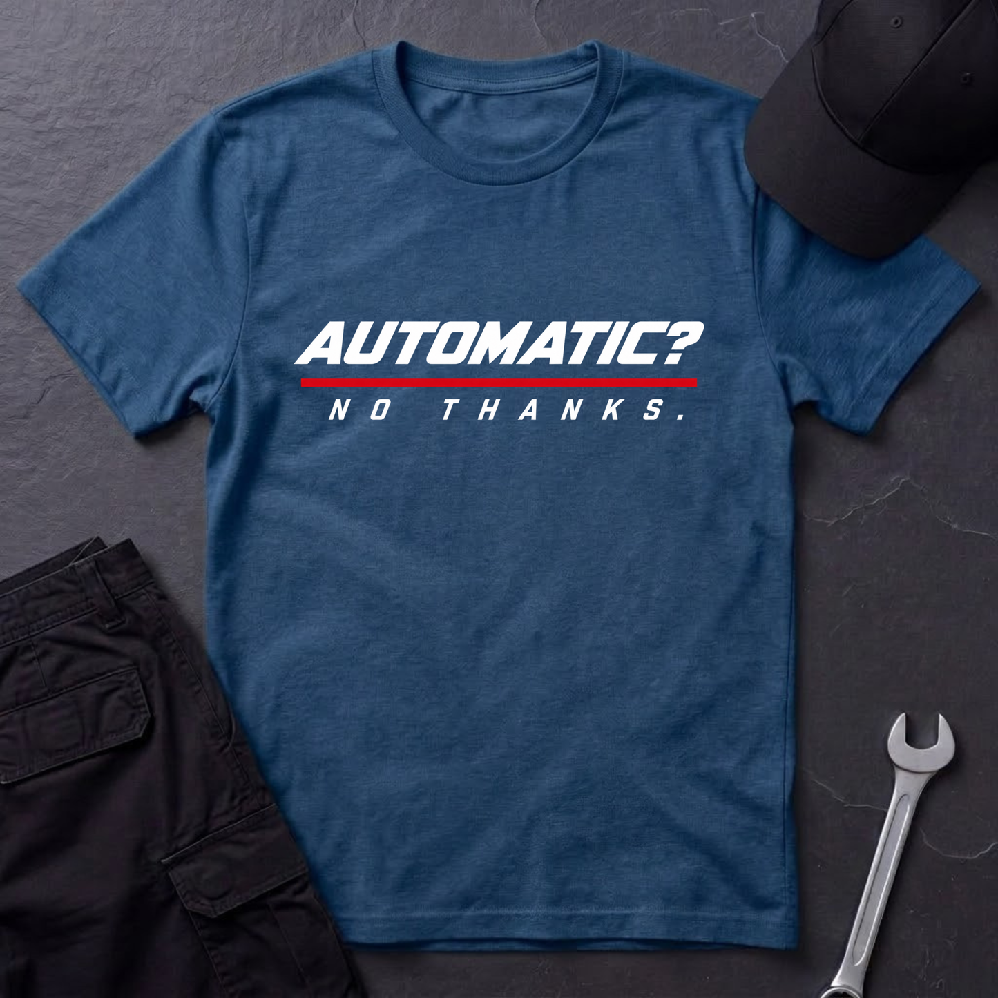 Automatic? No Thanks. T-Shirt