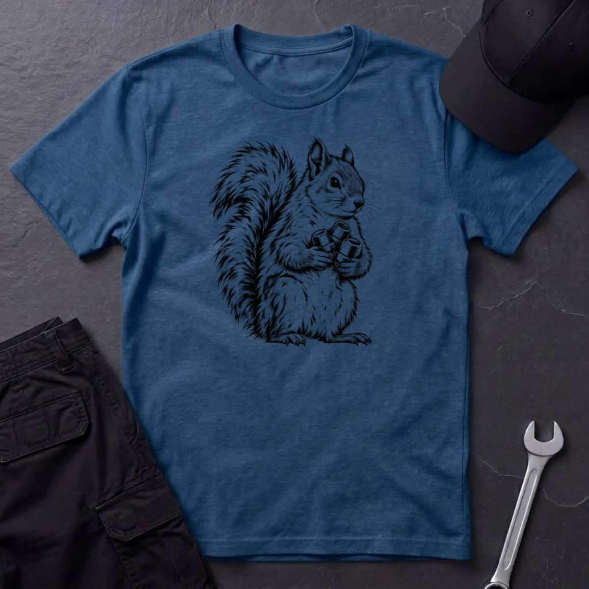 Gathering Nuts T-Shirt