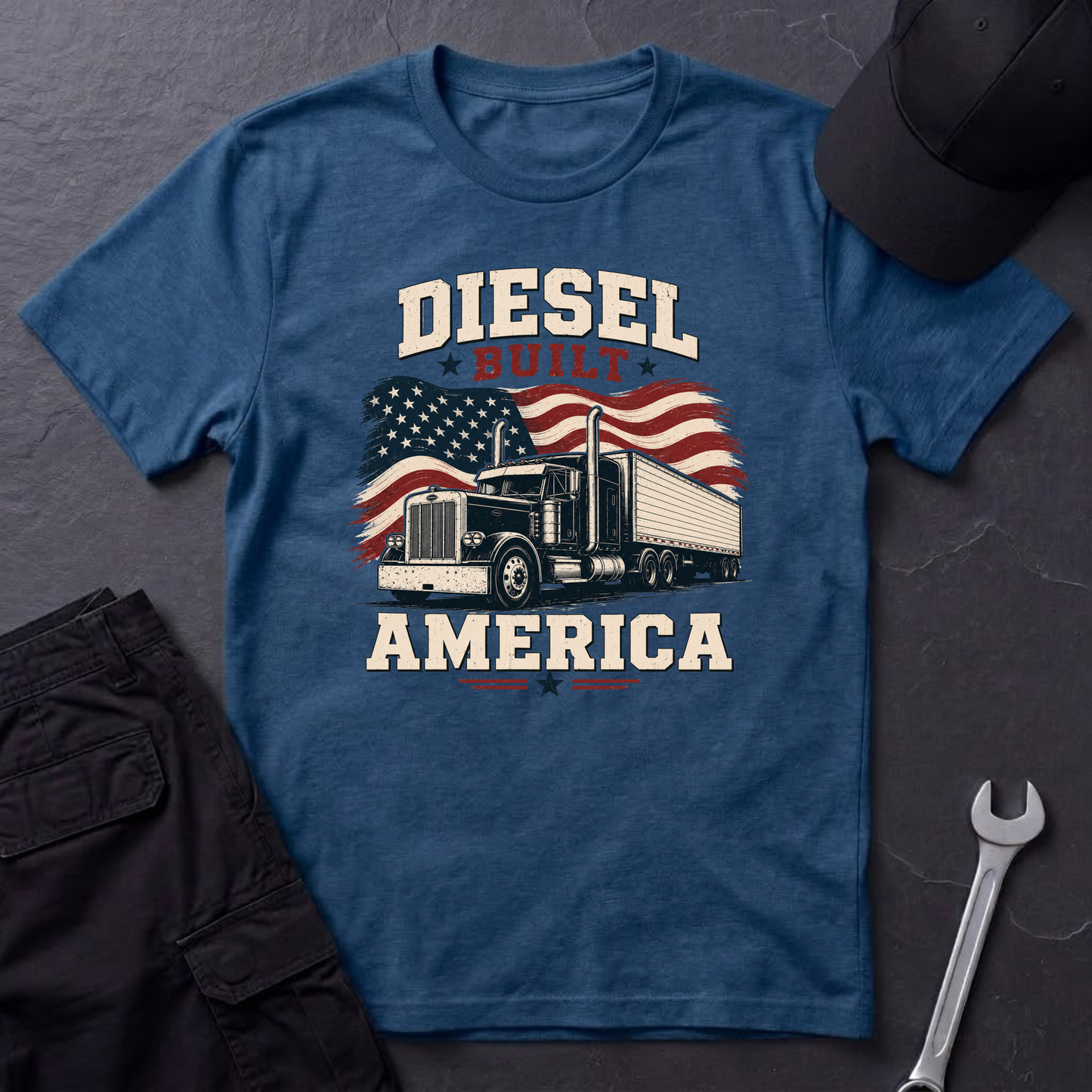 Diesel Built America T-Shirt