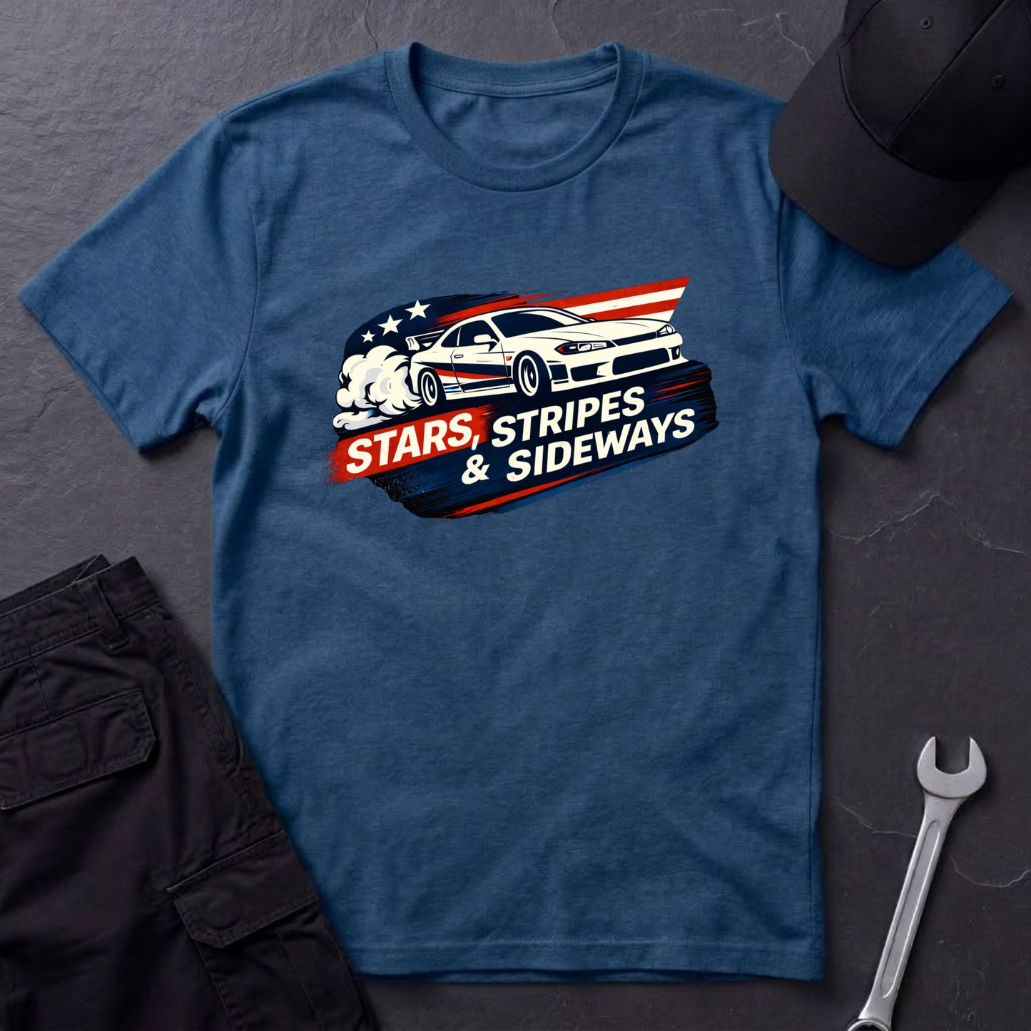 Stars,Stripes, And Sideways T-Shirt