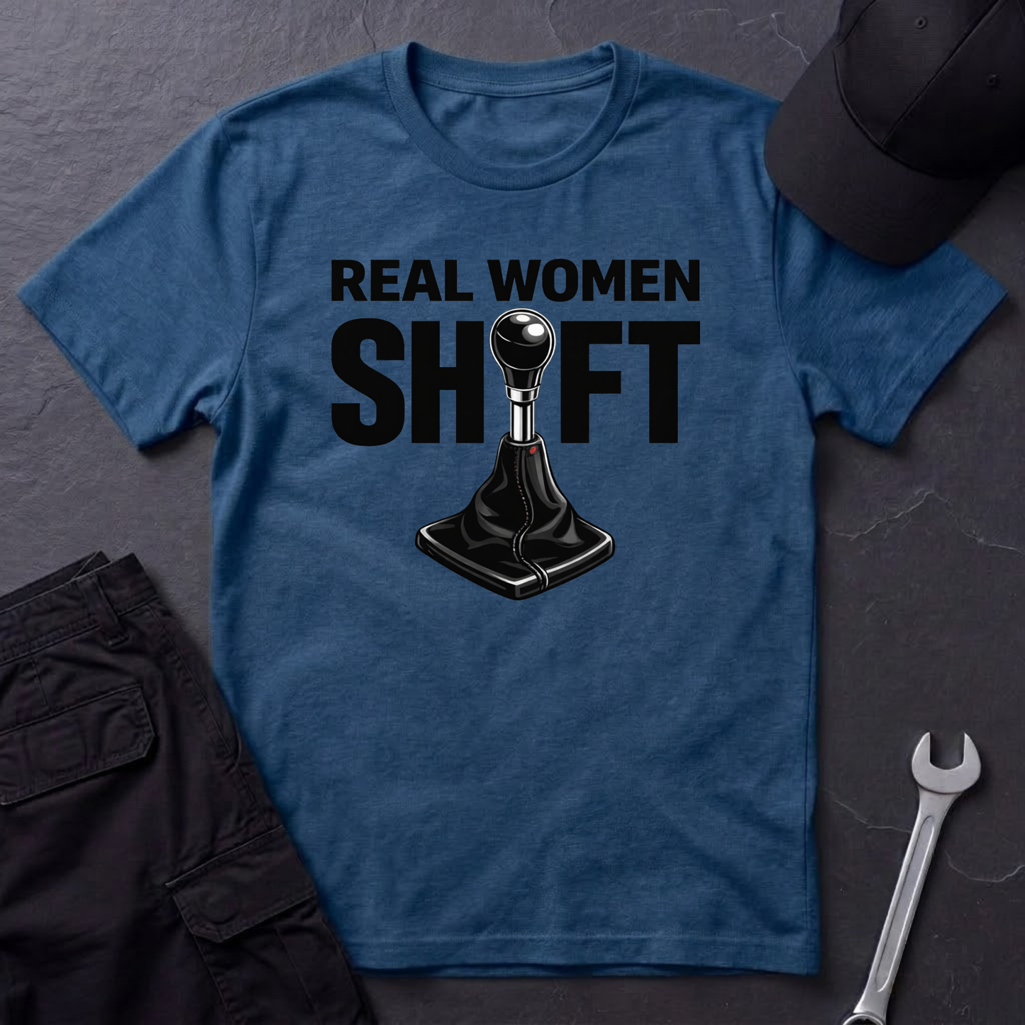 Real Women Shift black T-Shirt