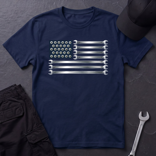 Wrenches American Flag T-Shirt