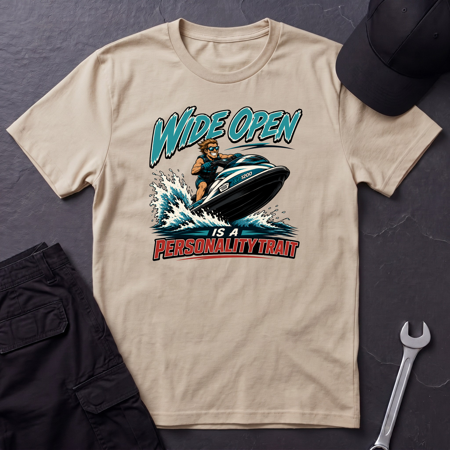 Wide Open jet Ski T-Shirt