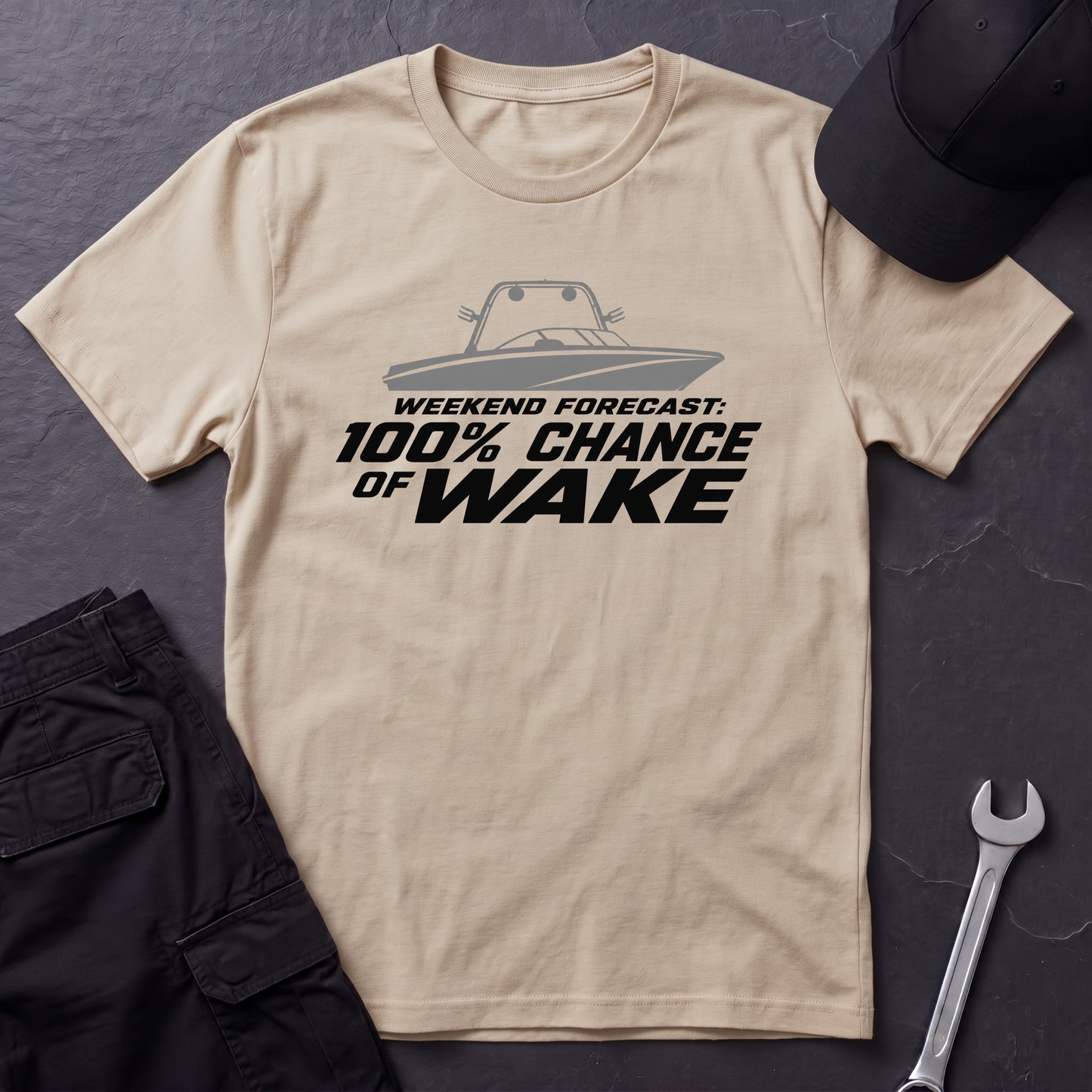 100% Chance Of Wake T-Shirt