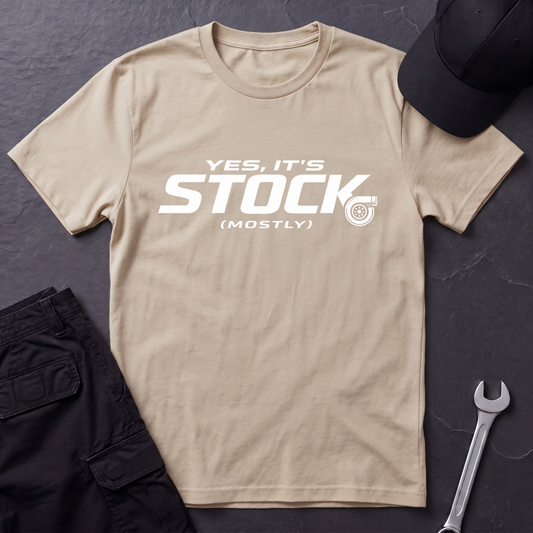 Yes, It's Stock, Mostly T-Shirt