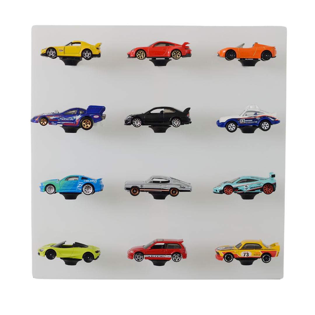 White Diecast Display - 1:64