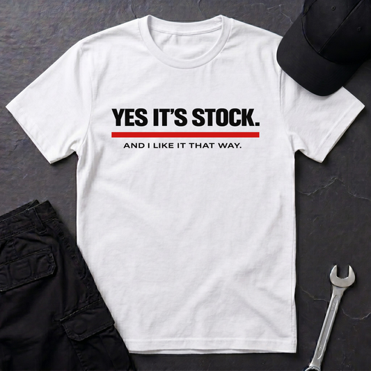 Yes It's Stock T-Shirt