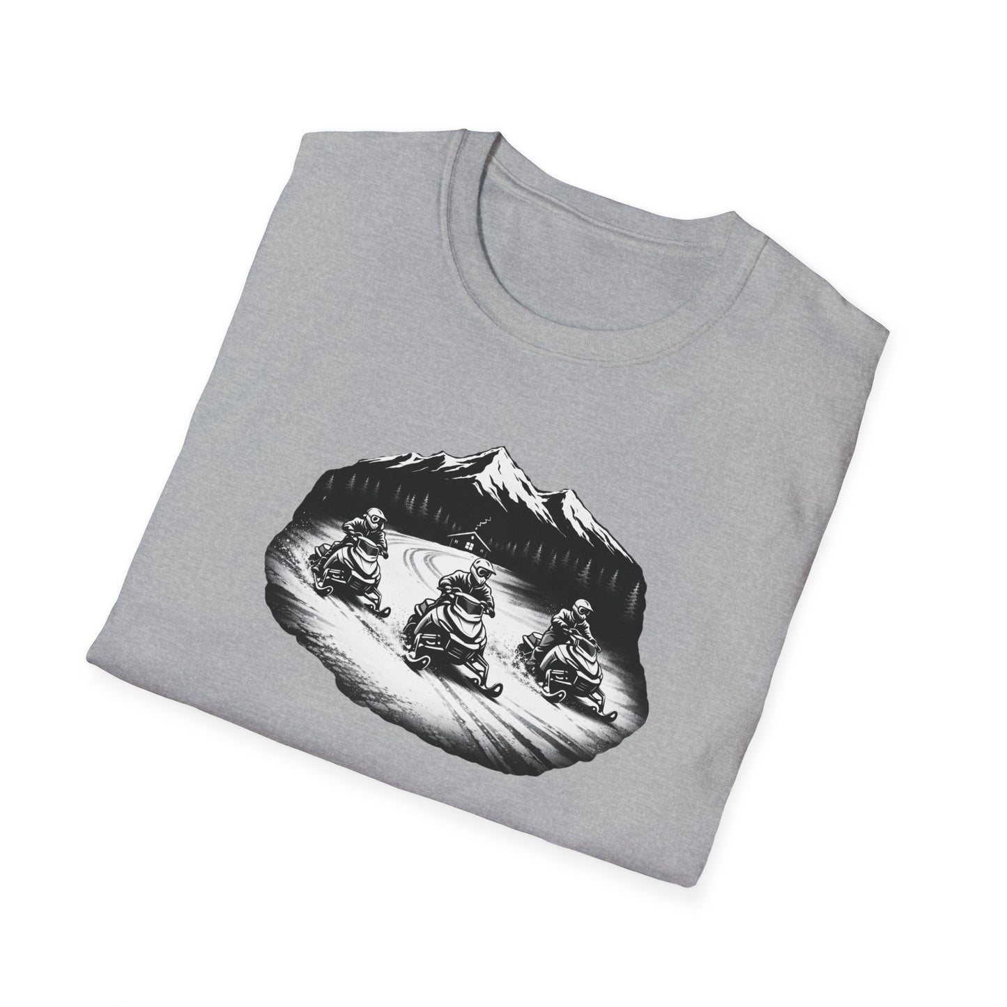 Snowmobile Night Ride  T-Shirt