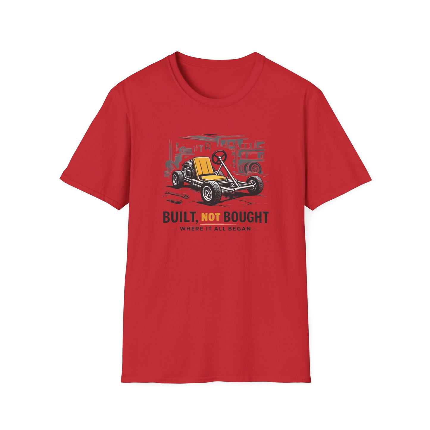 Built Not Bought Go-Cart dark T-Shirt