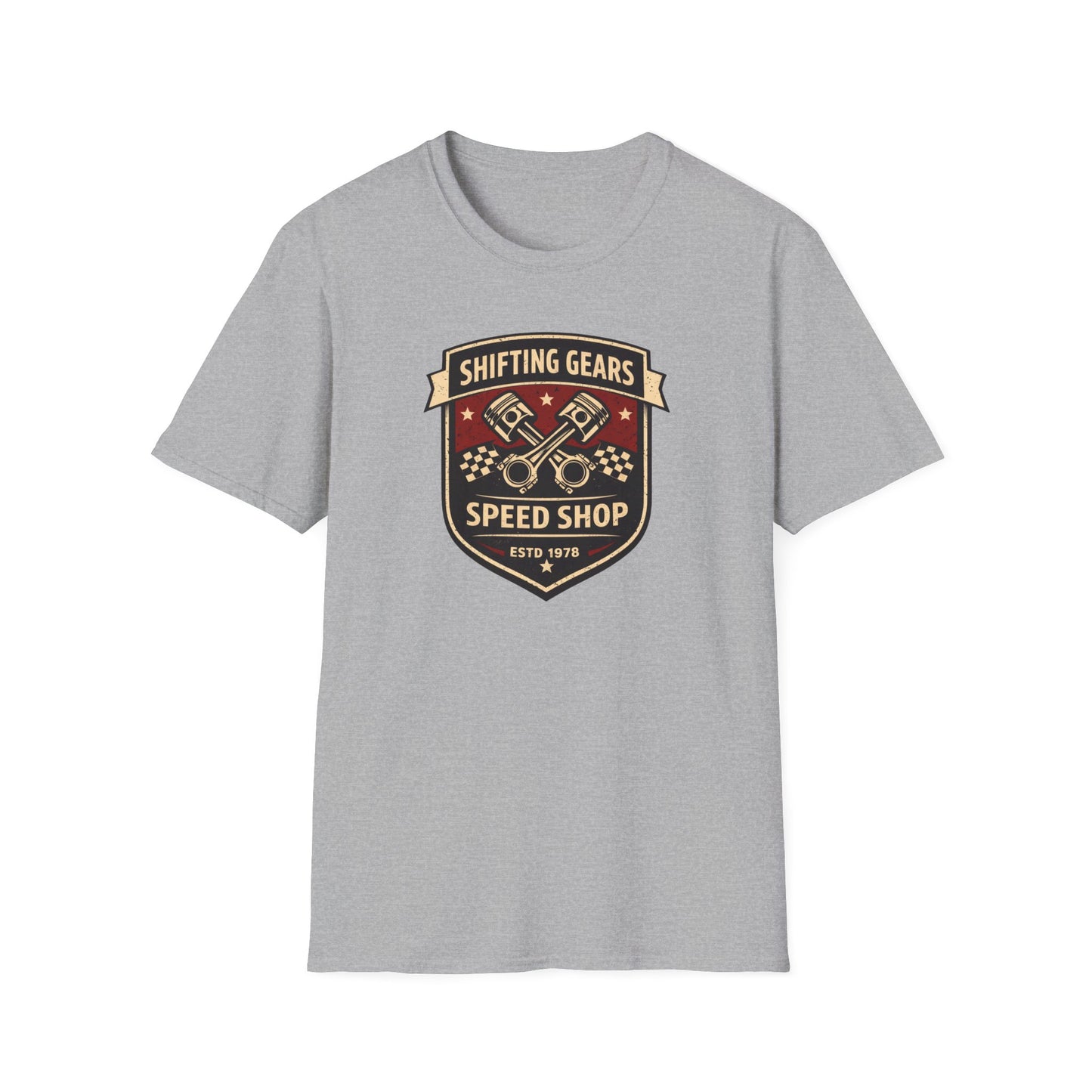 Shifting Gears Speed Shop  T-Shirt