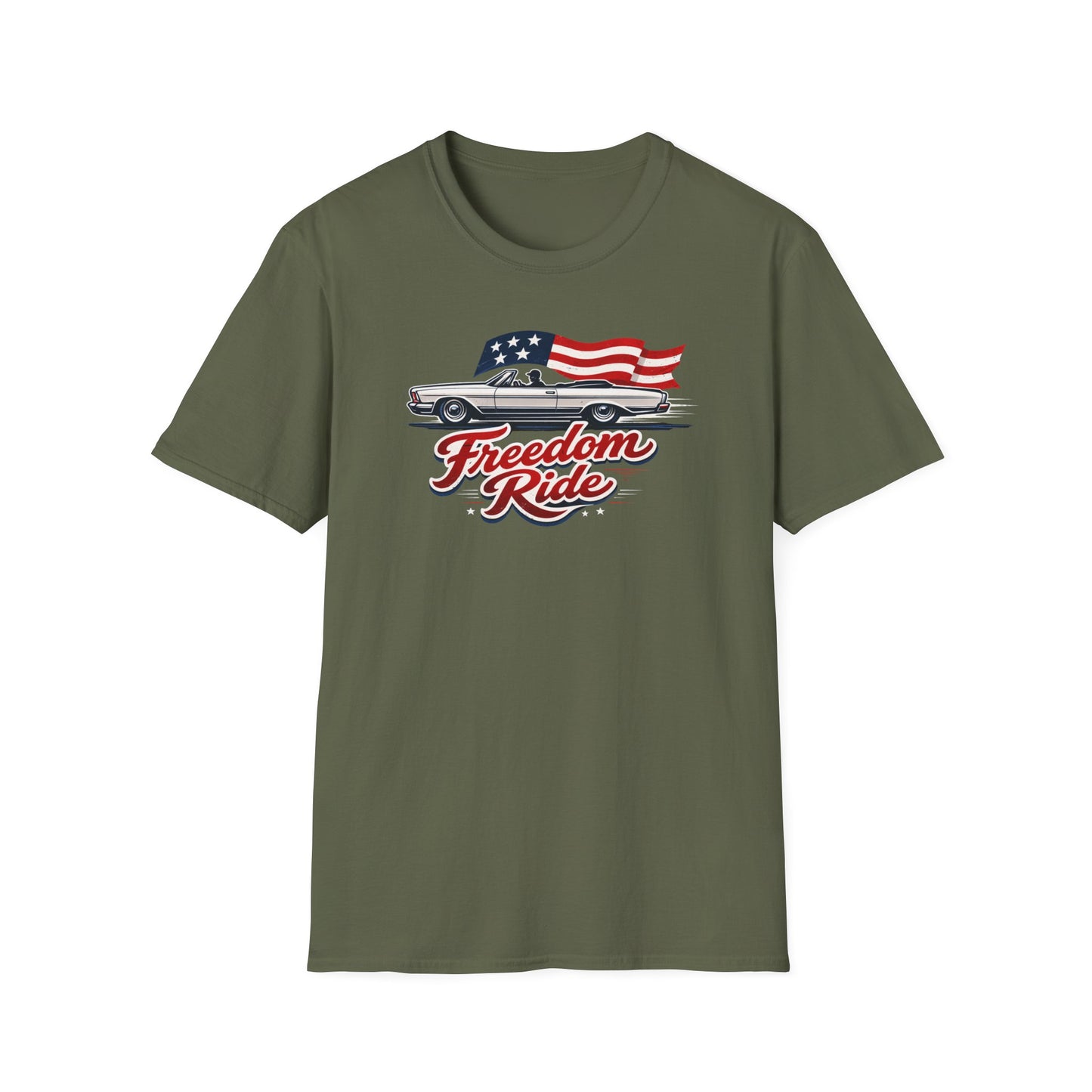 Freedom Ride Flag T-Shirt