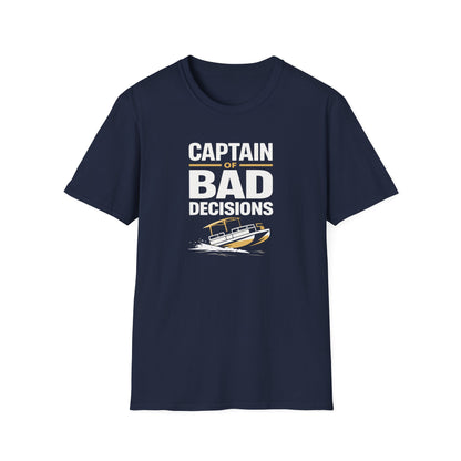 Captain Of Bad Decisions T-Shirt