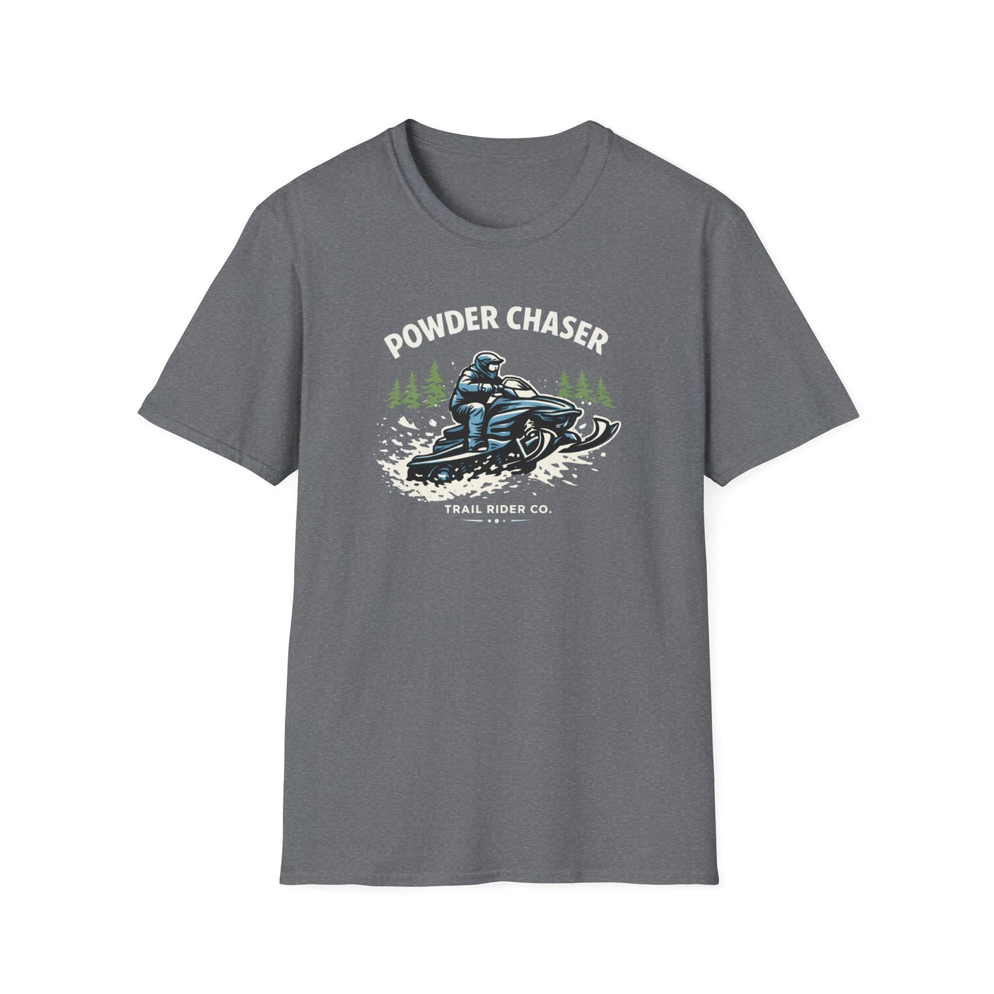 Powder Chaser Snowmobile  T-Shirt