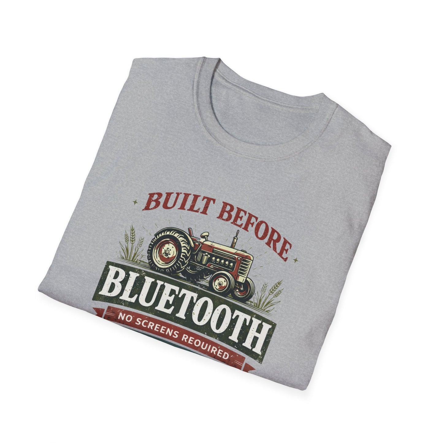 Before Bluetooth Tractor T-Shirt