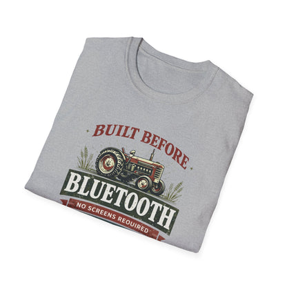 Before Bluetooth Tractor T-Shirt