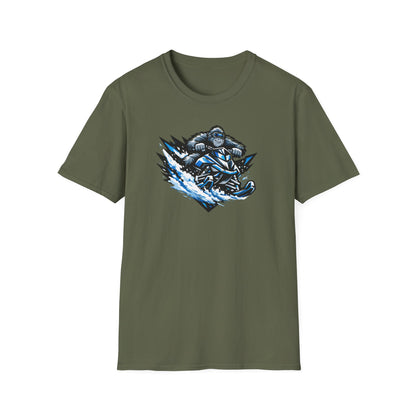 Sasquatch Snowmobile  T-Shirt