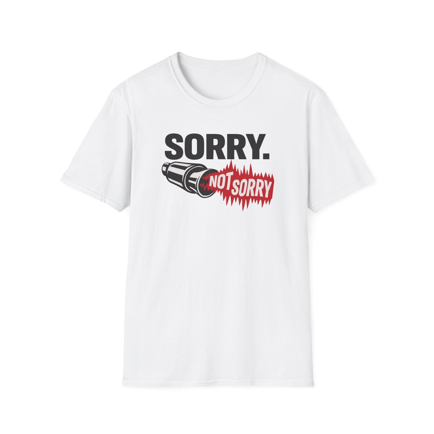 Sorry. Not Sorry. black  T-Shirt