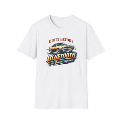 Before Bluetooth Musclecar T-Shirt