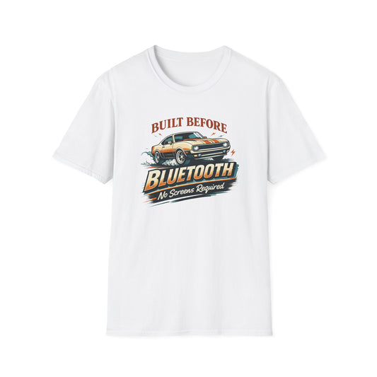 Before Bluetooth Musclecar T-Shirt