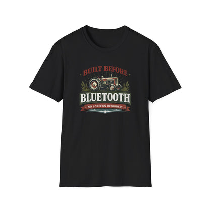 Before Bluetooth Tractor T-Shirt