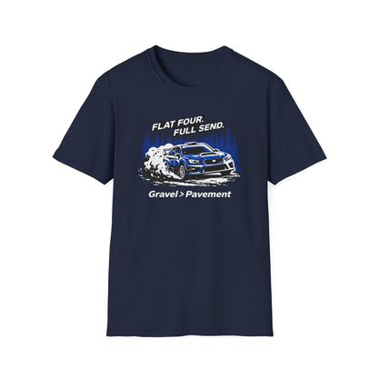Flat Four. Full Send. T-Shirt