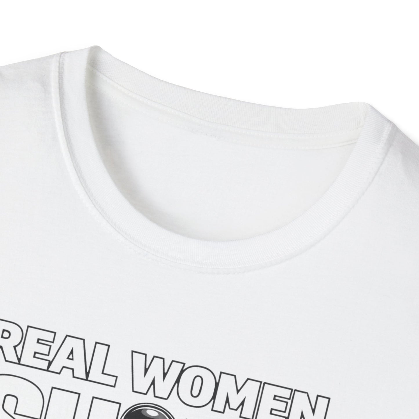 Real Women Shift white  T-Shirt