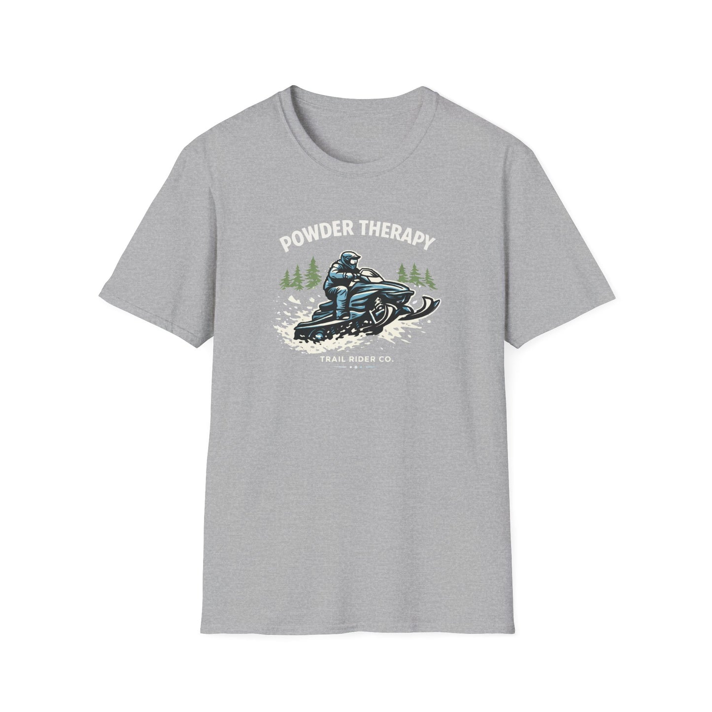 Powder Therapy Snowmobile  T-Shirt