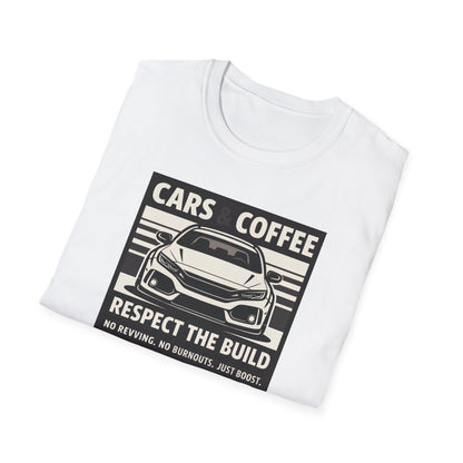Cars & Coffee Respect The Build T-Shirt