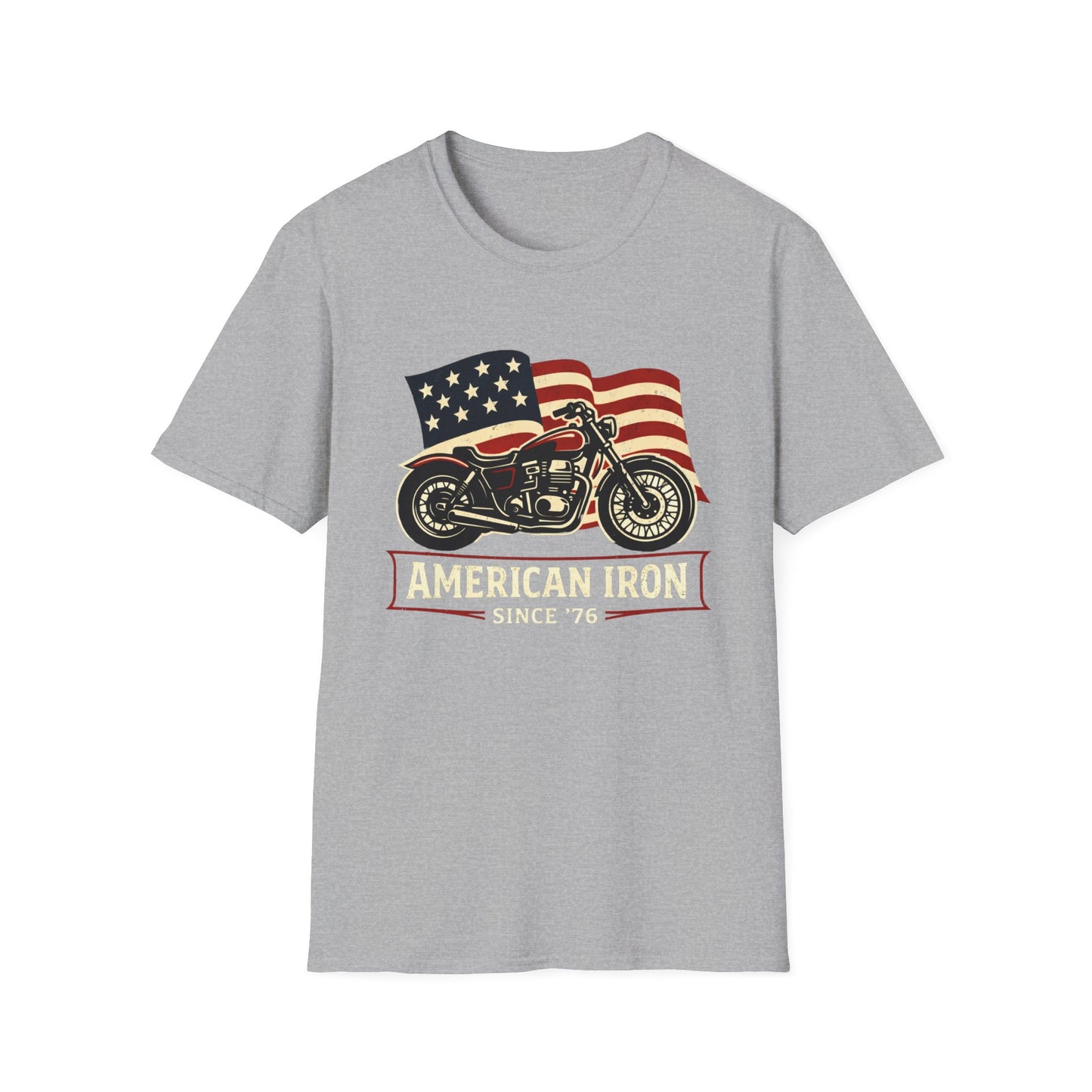 American Iron Motorcycle T-Shirt