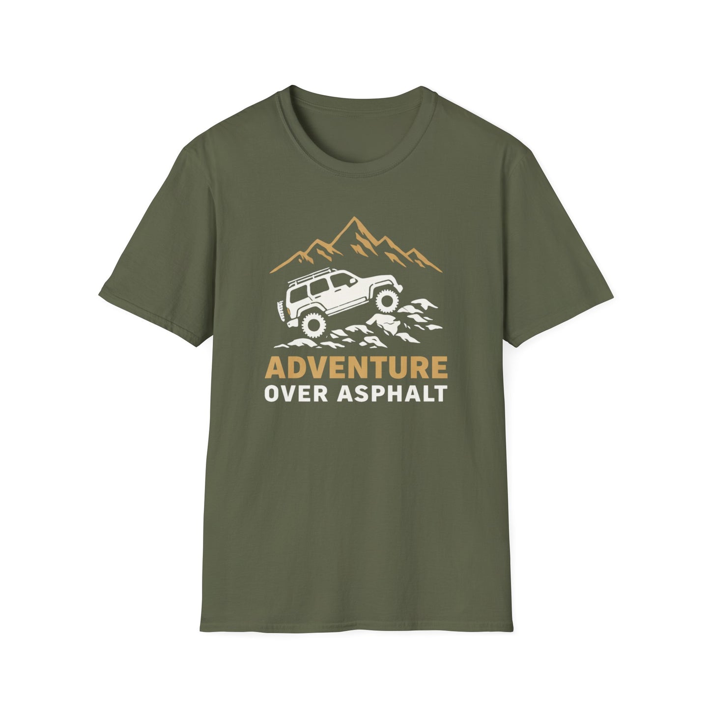 Adventure Over Asphalt T-Shirt